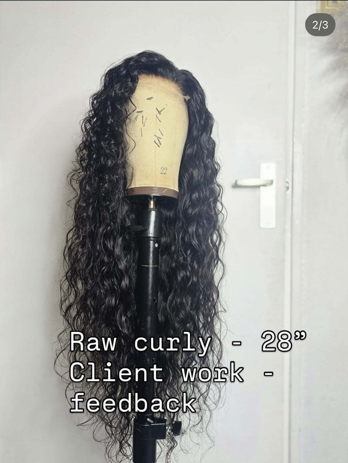 Closure Raw Indian Curly Unit